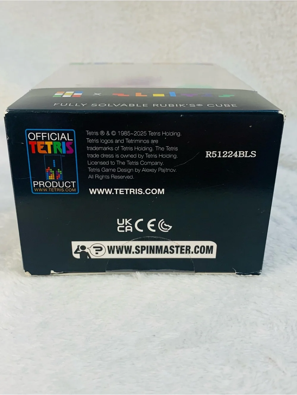 Rubik’s /Tetris Cube, Classic Tetris Tetriminos, Brain Teaser Puzzle